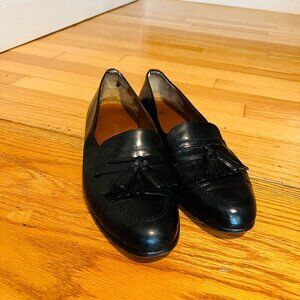 Salvatore Ferragamo Penny Loafers Men’s US 9.5 Dress Shoes Black